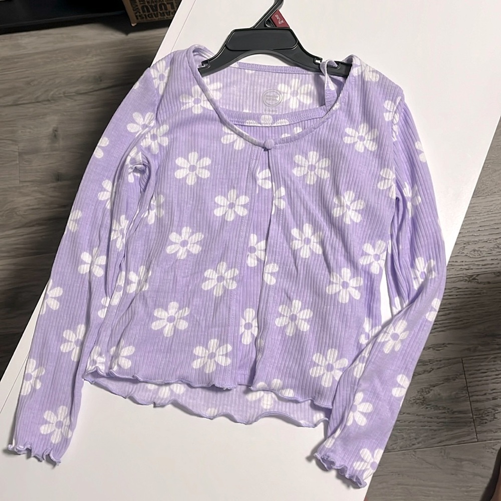 NWOT Girls Wonder Nation Floral 2 Pc Set - 6/6X